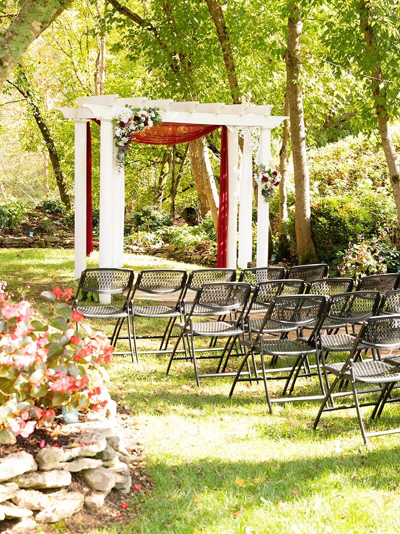 outdoor wedding venue