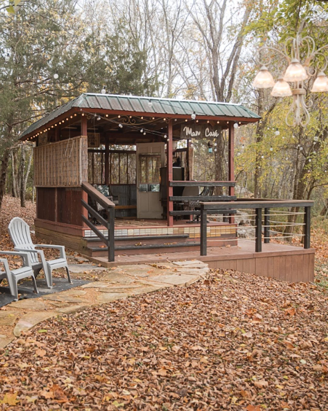 man cave at fivesense farm event venue