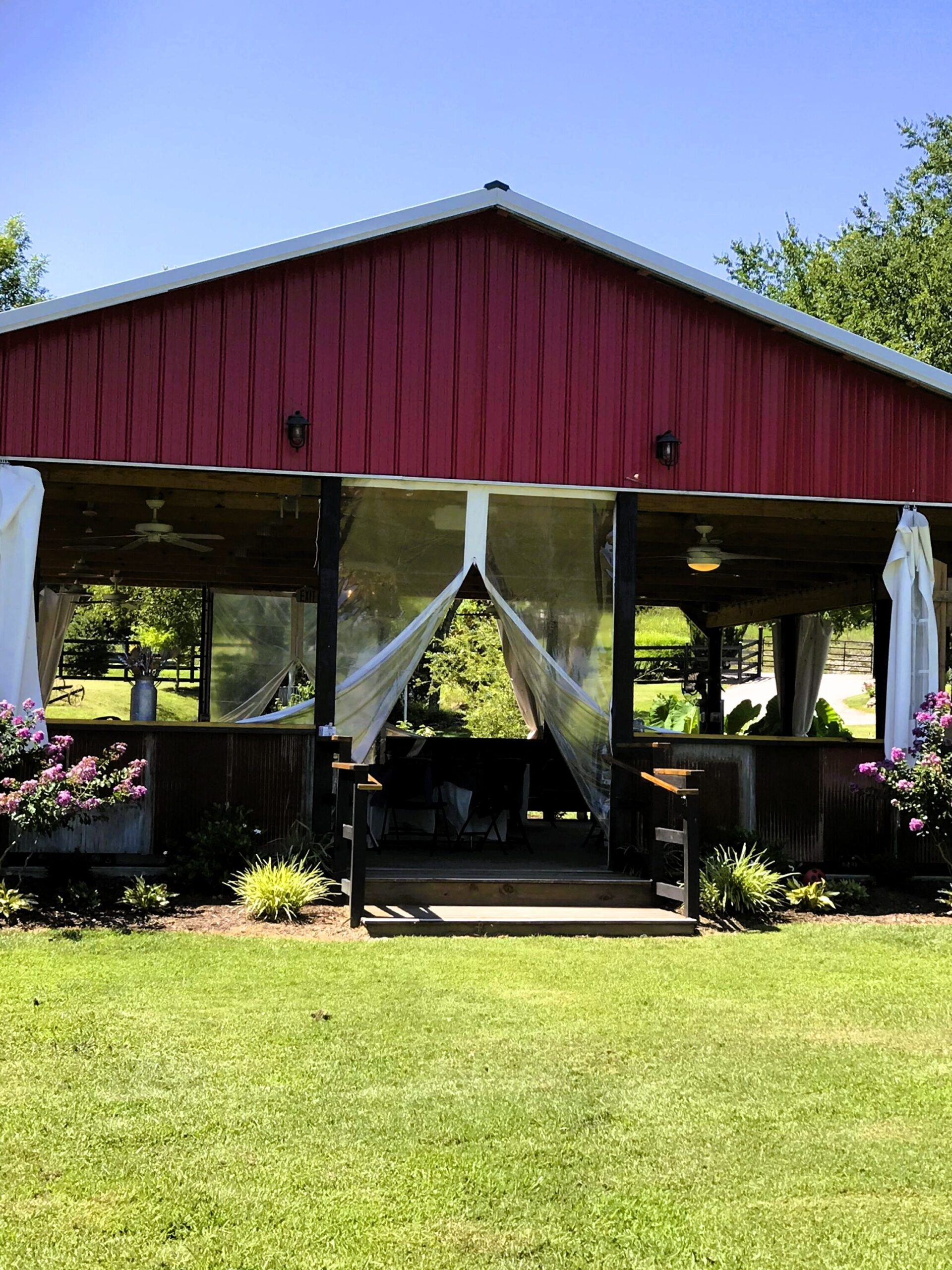 red gable pavilion