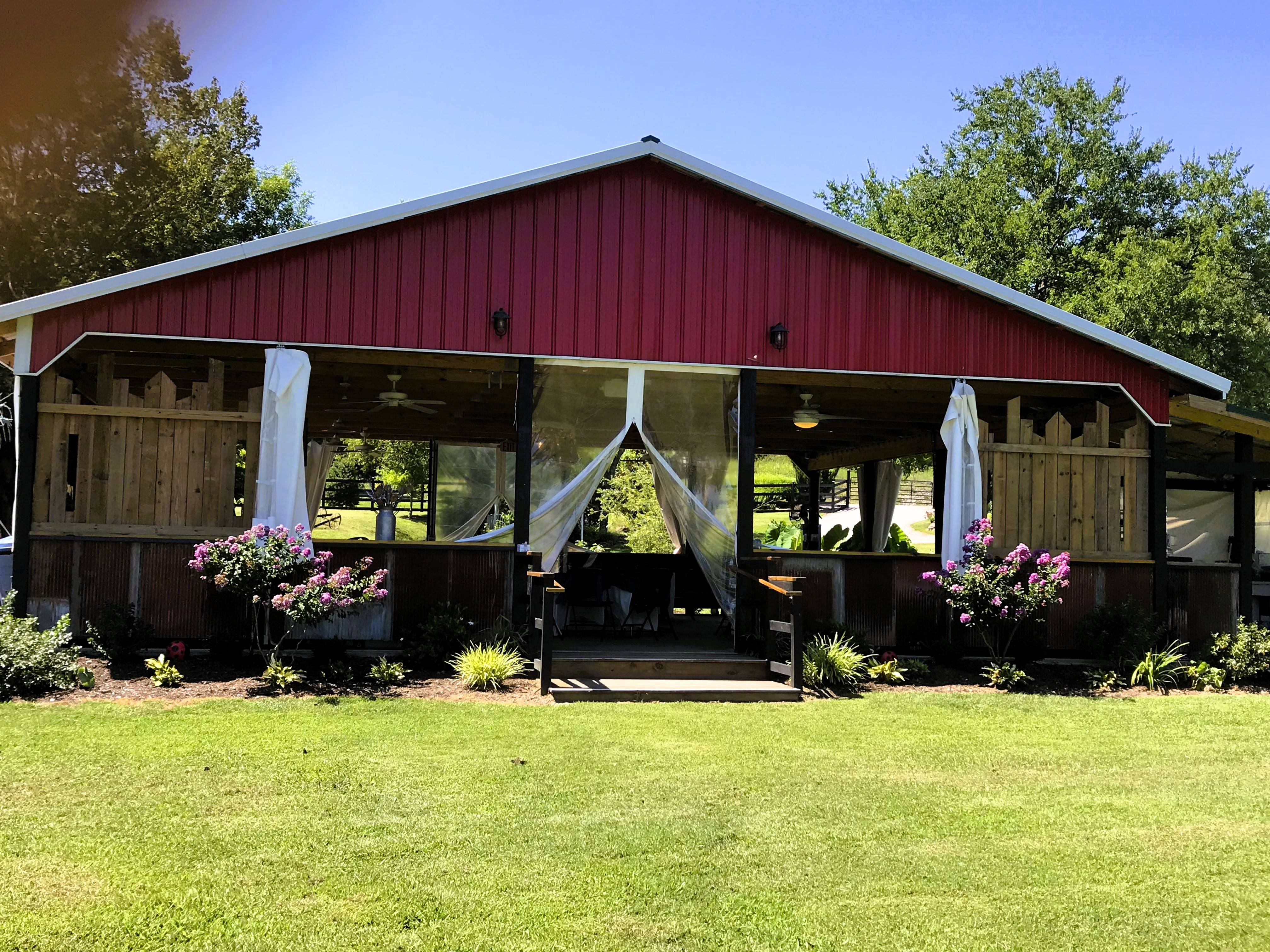 open air wedding venue